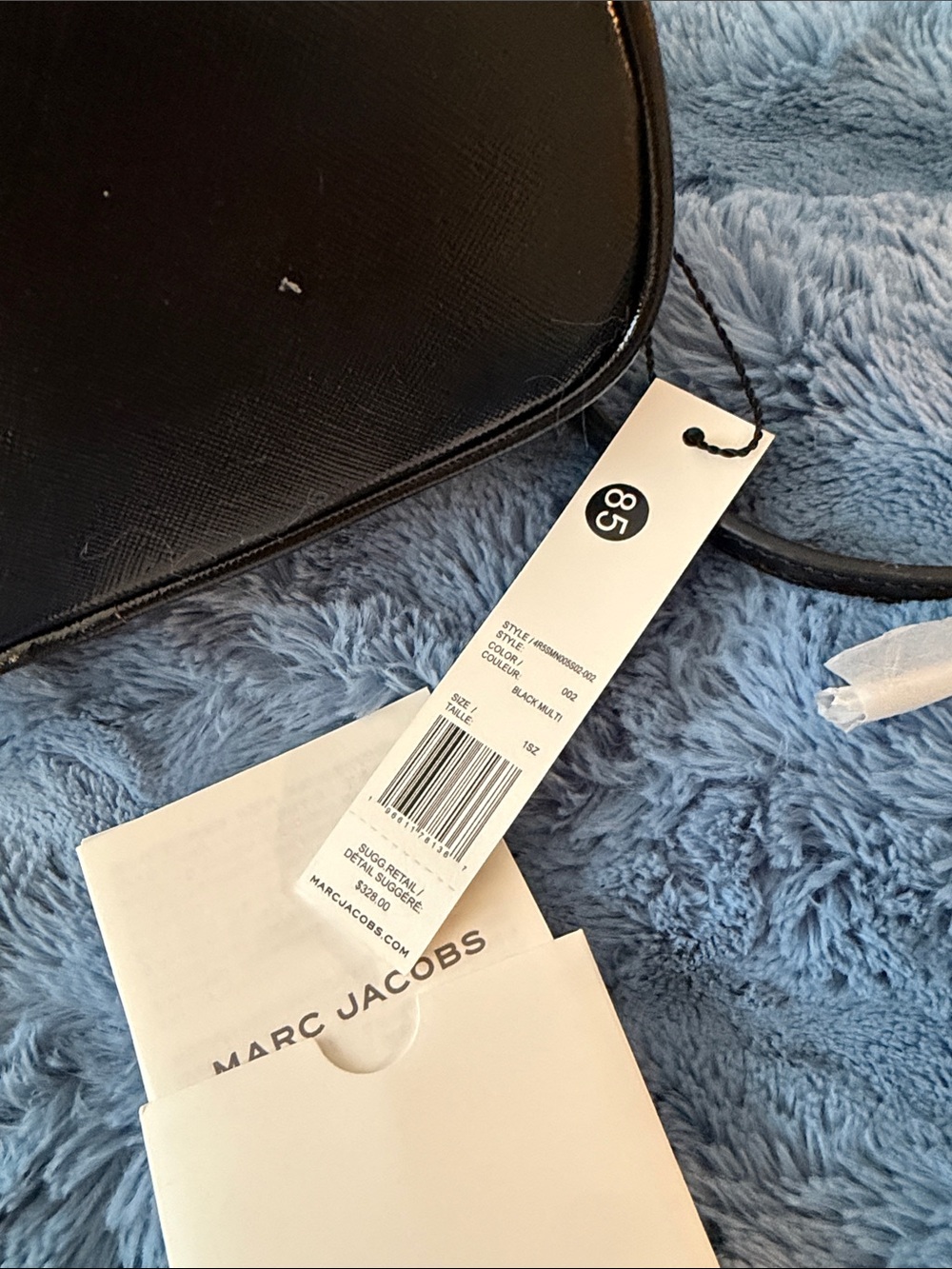 Marc Jacobs Black Mini Star Satchel with White Stars - Picture 4 of 5